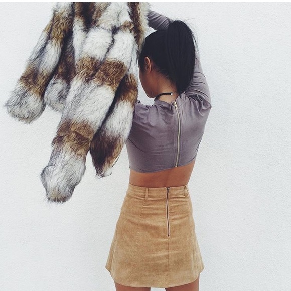 LF Faux Fur Coat - Picture 4 of 4